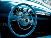 1960s Chevrolet BelAir steering wheel